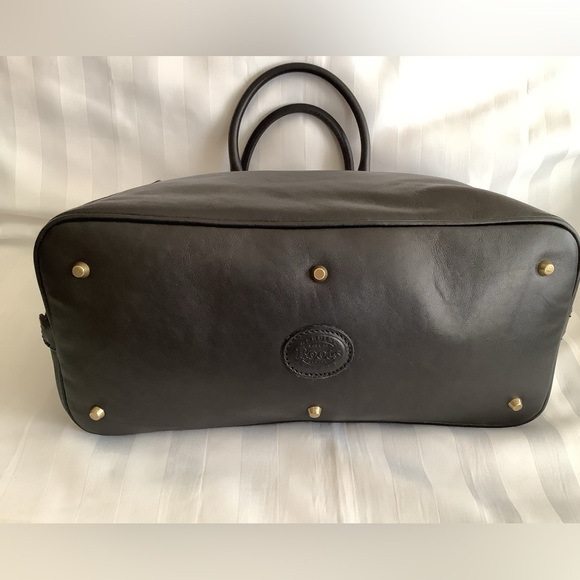 Roots Large Shirley Tote / Satchel / Crossbody / Shoulder Bag in Black Leather - Picture 7 of 15